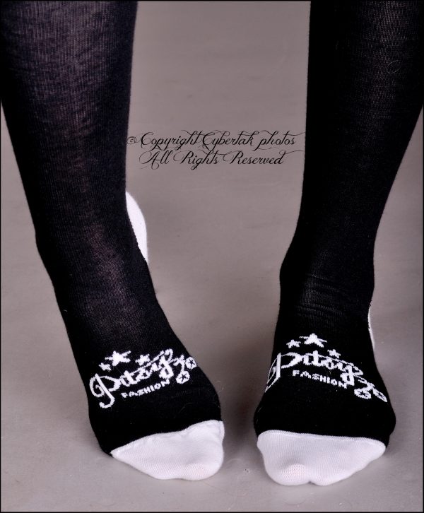 Jambière Pitsy Fashion Noir et blanche