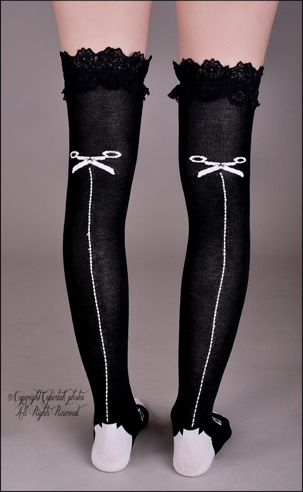 Jambière Pitsy Fashion Noir et blanche – Image 2