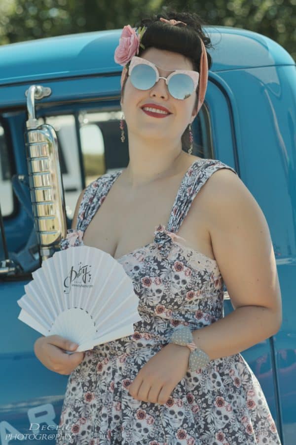Eventail Pitsy Blanc – Image 3