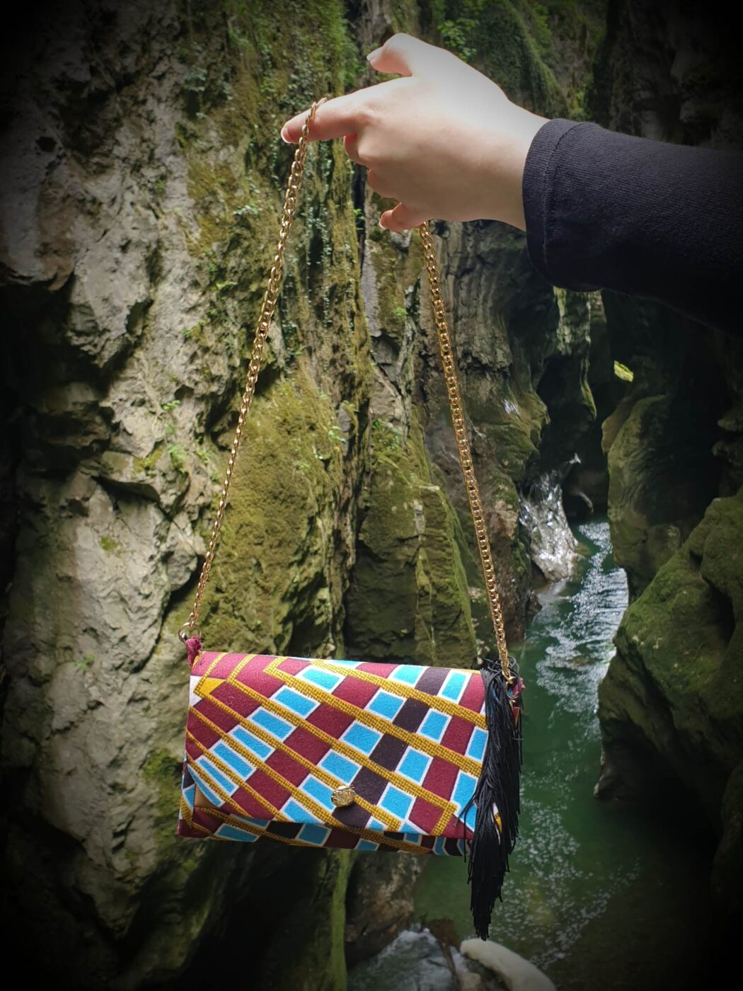 Sac pochette Wax customisation – Image 3