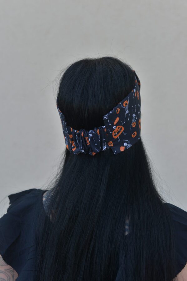 Bandeau noeud motif Halloween – Image 4